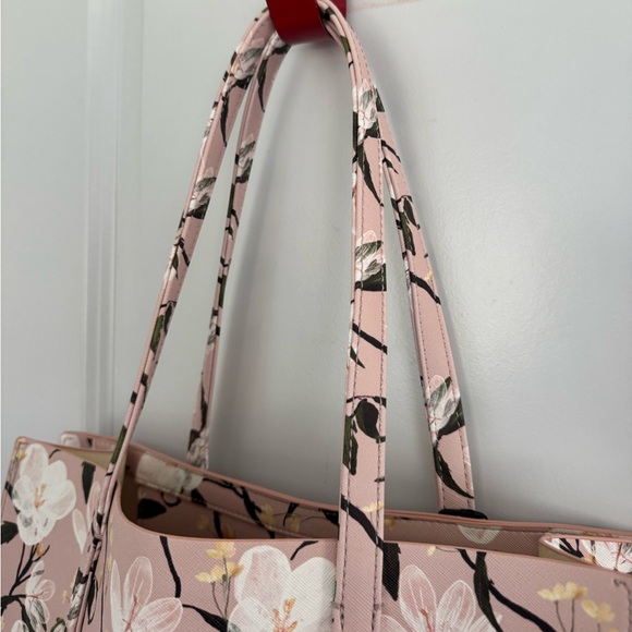 Ted Baker London The Icon Pink Floral Tote - Picture 7 of 15
